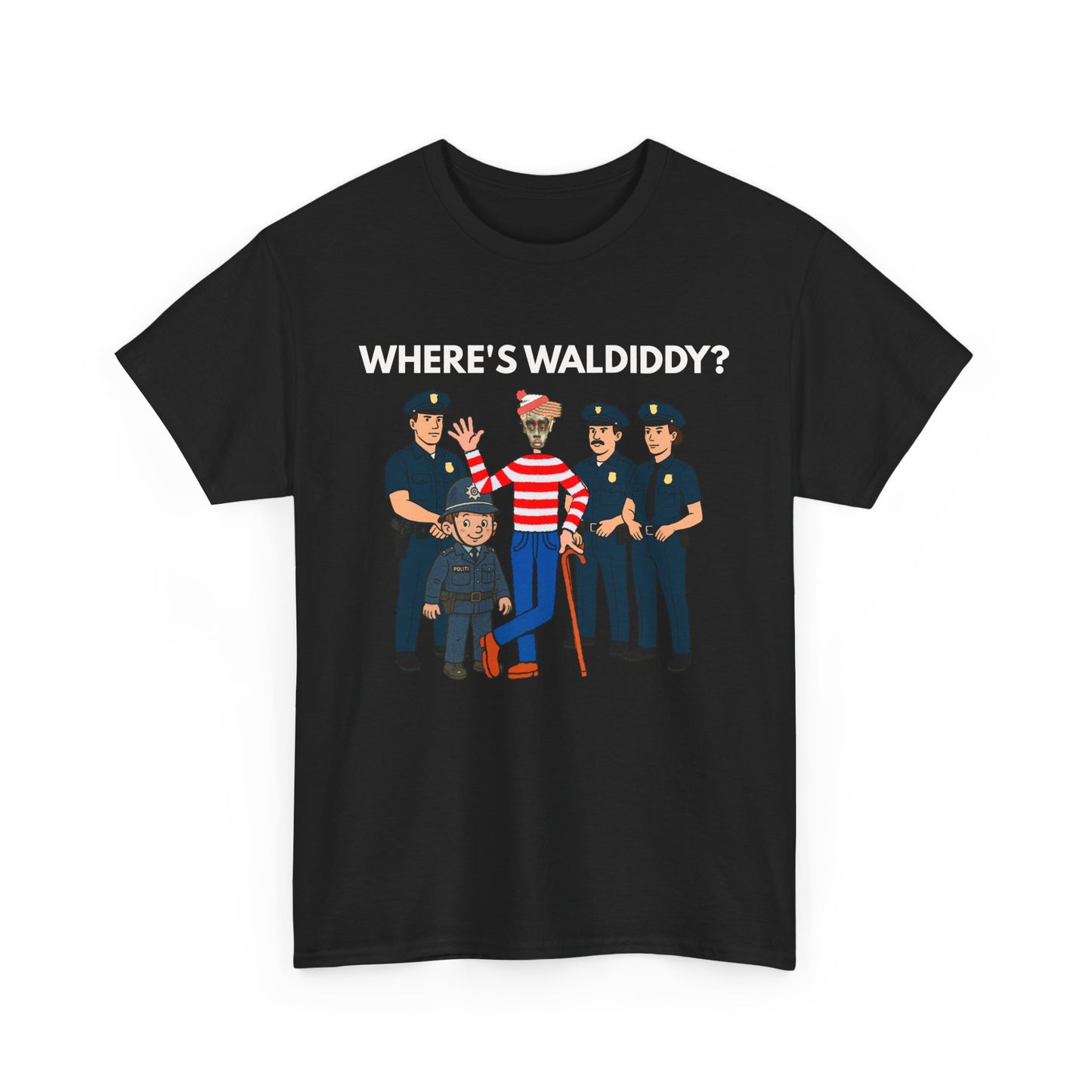 WHERE'S WALDIDDY? - T-shirt