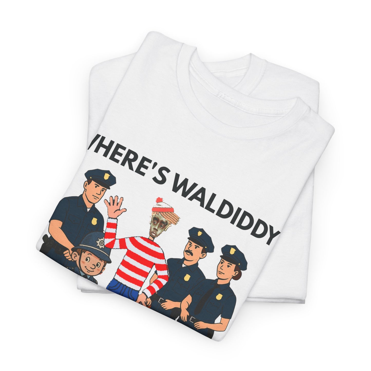 WHERE'S WALDIDDY? - T-shirt