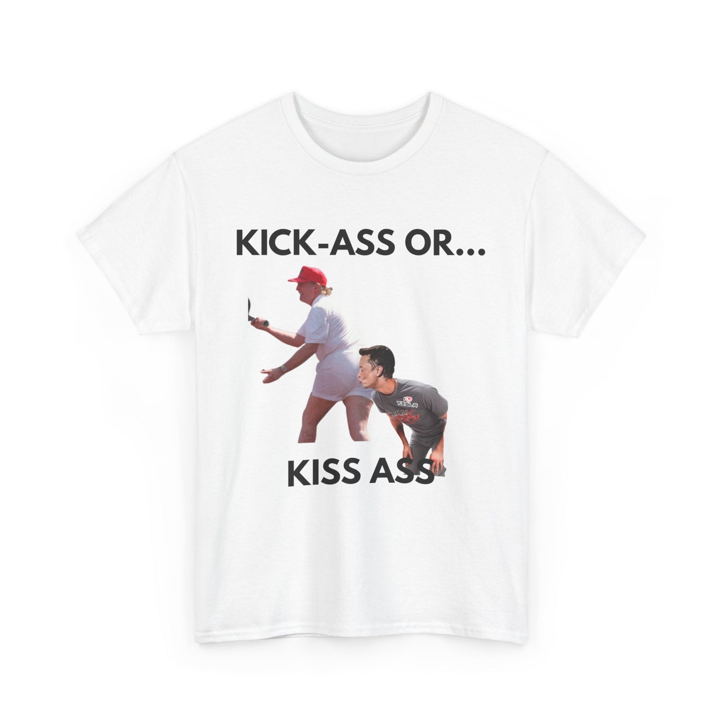 KISS ASS - T-shirt
