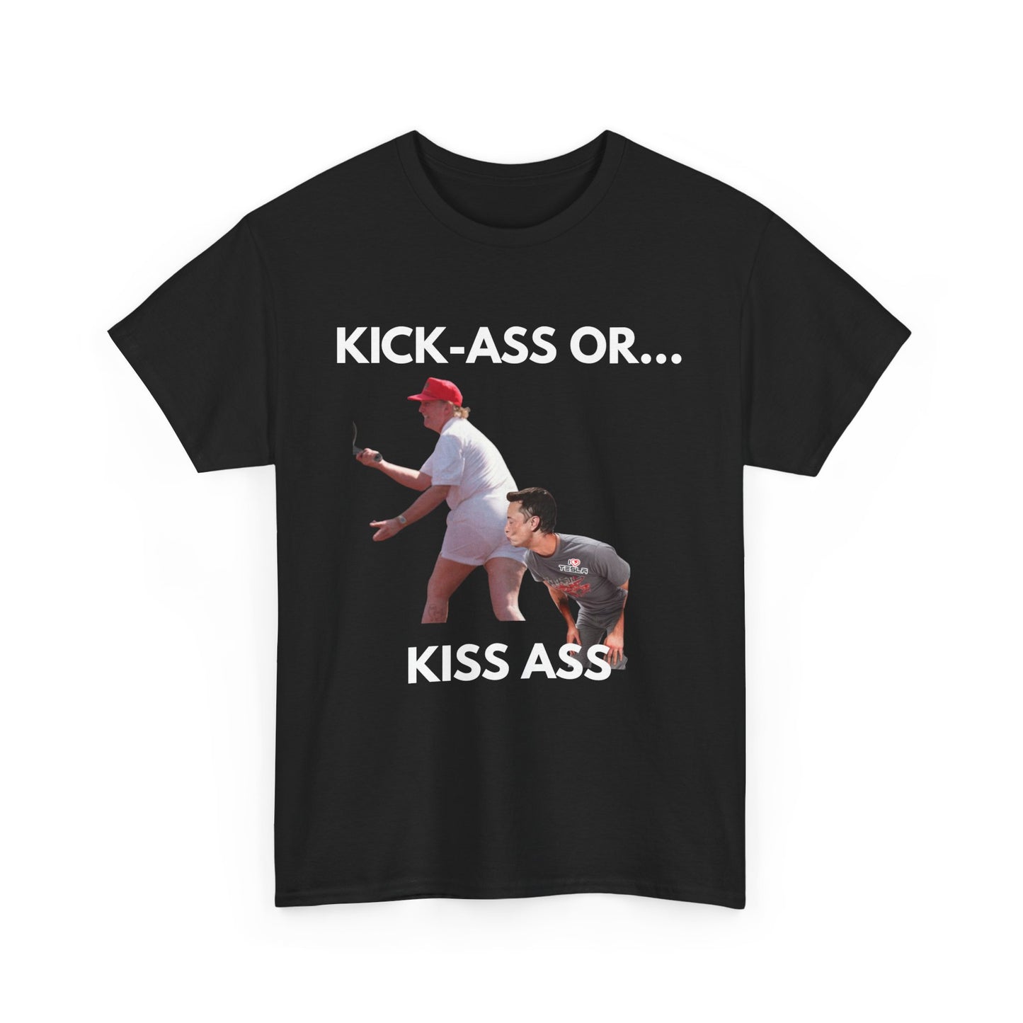 KISS ASS - T-shirt