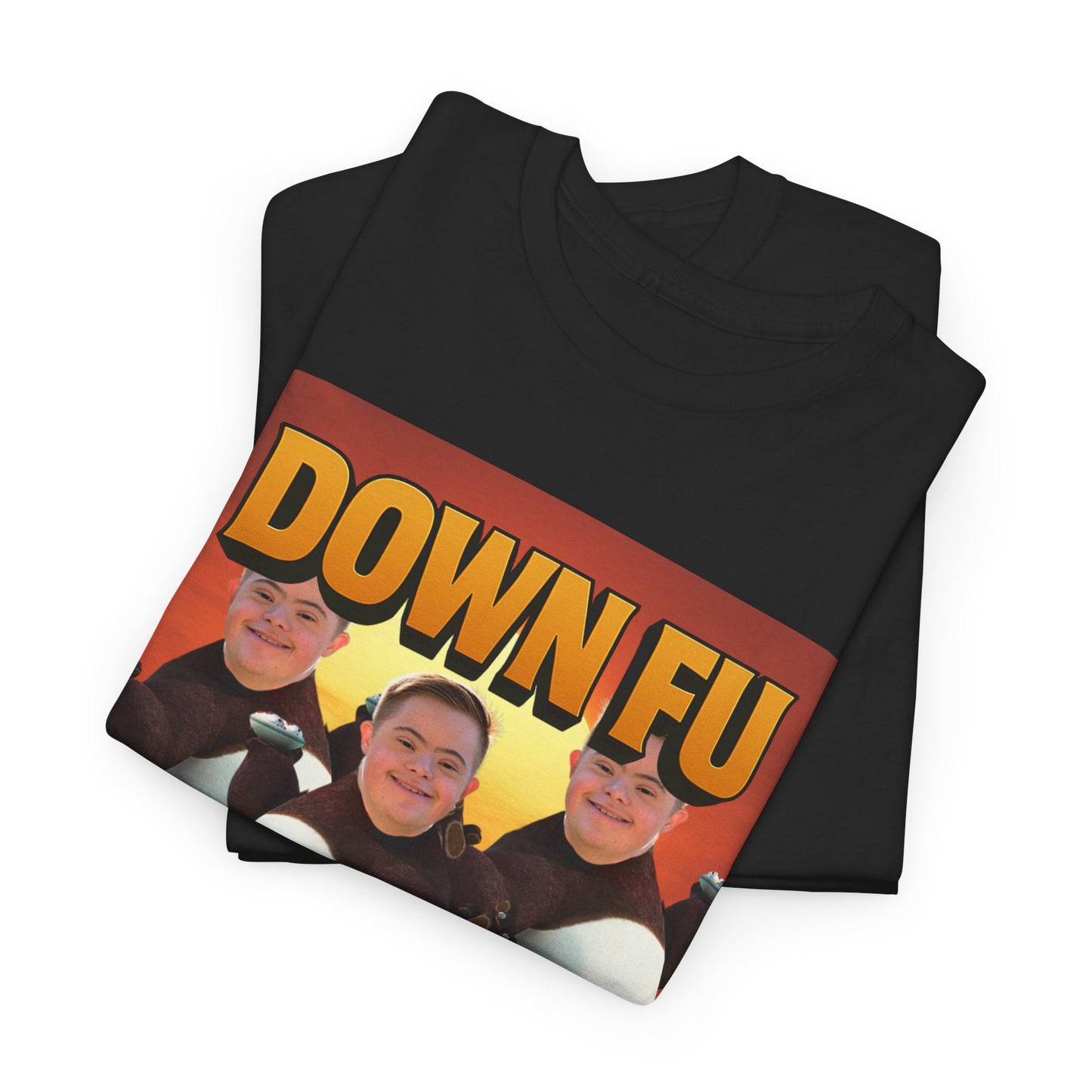 DOWN FU PANDA - T-shirt