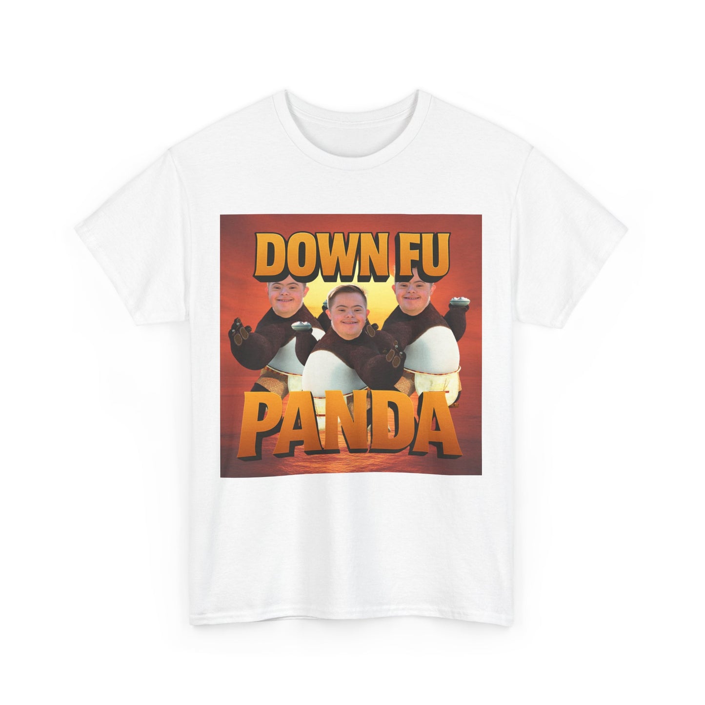 DOWN FU PANDA - T-shirt