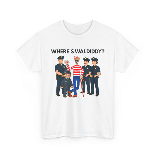 WHERE'S WALDIDDY? - T-shirt